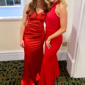 Windsor red formal dress
